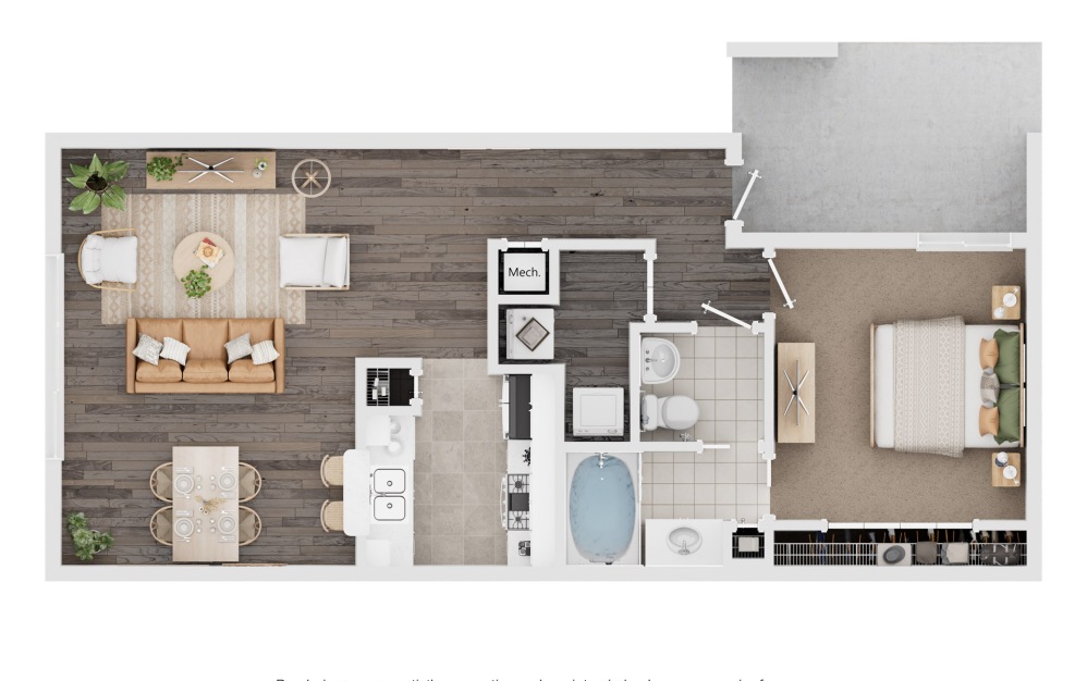 Club Marina Floorplan 2f