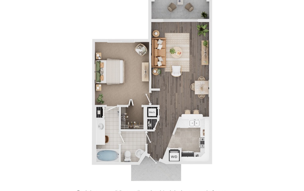 Club floorplan