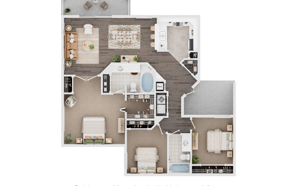Estate I Floorplan