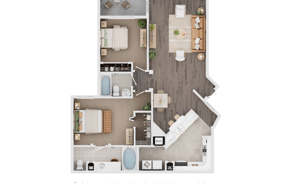 Promenade Garden floorplan
