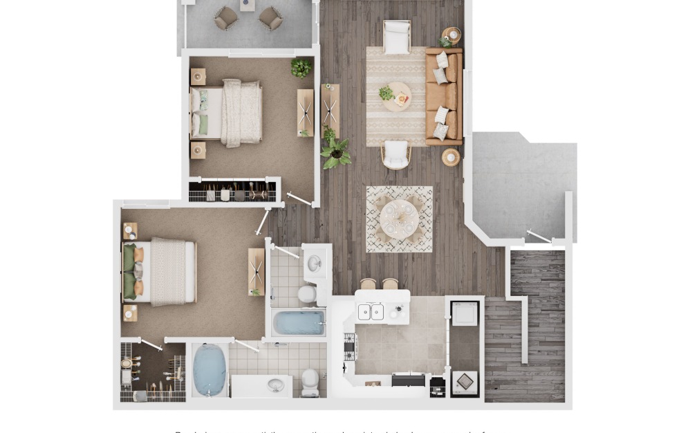 Promenade Villa II floorplan